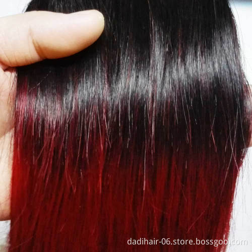 adorable human hair silk straight wave high quality indian human hair extensions for black woman